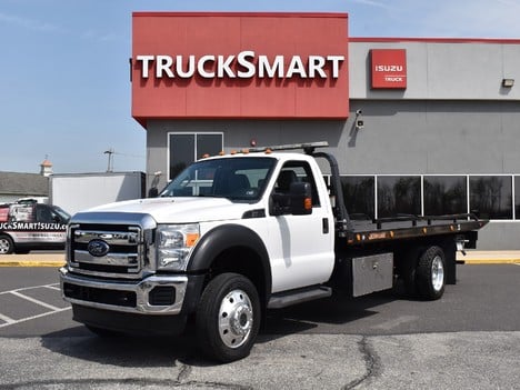 USED 2016 FORD F550 ROLLBACK TRUCK #13125