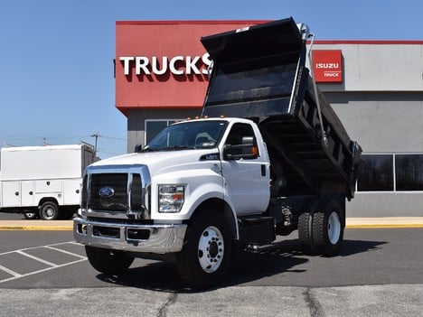 USED 2019 FORD F650 DUMP TRUCK #13140-1