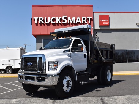 USED 2019 FORD F650 DUMP TRUCK #13140-2