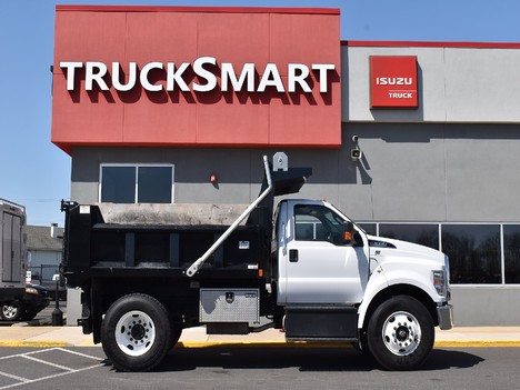 USED 2019 FORD F650 DUMP TRUCK #13140-8
