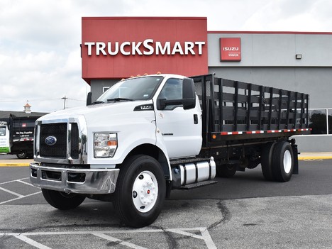 USED 2017 FORD F750 FLATBED TRUCK #13178