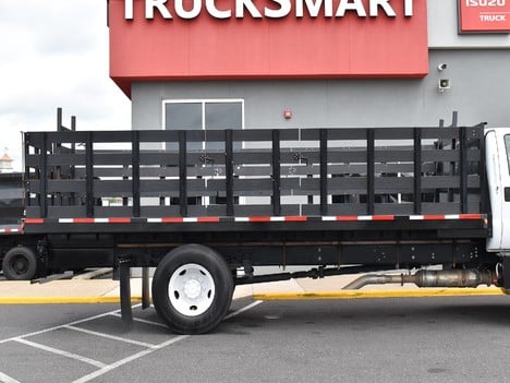 USED 2017 FORD F750 FLATBED TRUCK #13178-7