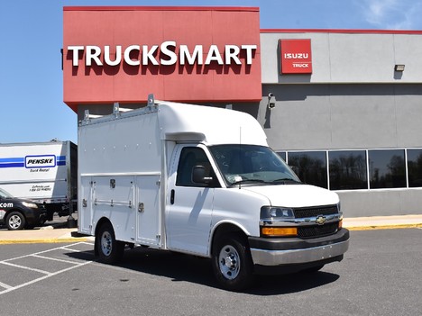 USED 2019 CHEVROLET EXPRESS 3500 SERVICE - UTILITY TRUCK #13184-3