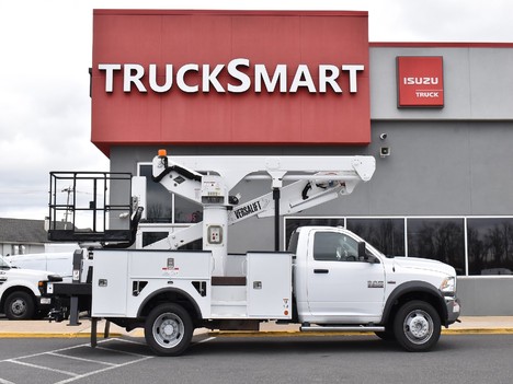 USED 2018 RAM 5500 BUCKET BOOM TRUCK #13192-14