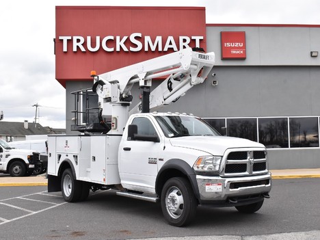 USED 2018 RAM 5500 BUCKET BOOM TRUCK #13192-3