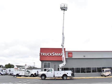 USED 2018 RAM 5500 BUCKET BOOM TRUCK #13192-4