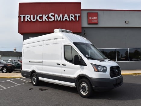 USED 2018 FORD TRANSIT REEFER TRUCK #13200