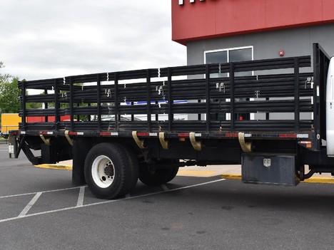 USED 2013 FORD F650 FLATBED TRUCK #13202-6