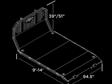 NEW 2022 SWITCH-N-GO 14 FT FLATBED W/BEAVERTA SWITCH-N-GO BODY TRUCK BODY #13223-2