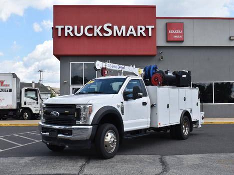 USED 2018 FORD F550 SERVICE - UTILITY TRUCK #13244