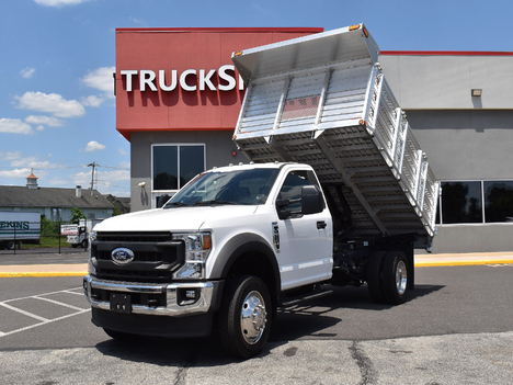 USED 2021 FORD F550 DUMP TRUCK #13287