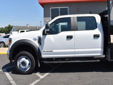 USED 2019 FORD F550 FLATBED TRUCK #13298-5