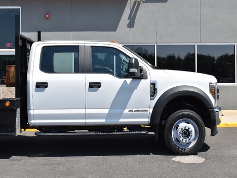 USED 2019 FORD F550 FLATBED TRUCK #13298-9
