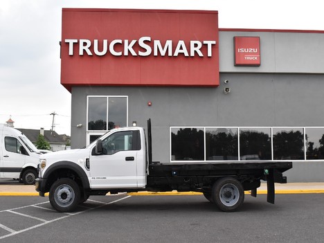 USED 2018 FORD F550 FLATBED TRUCK #13315-4