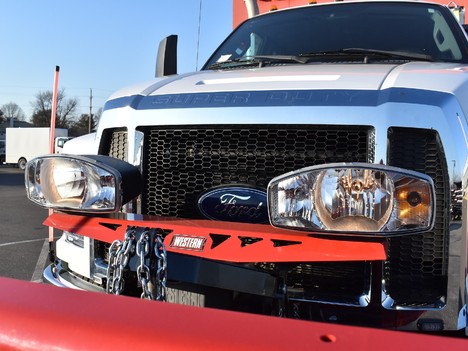 USED 2018 FORD F750 STAKE BODY TRUCK #13317-14