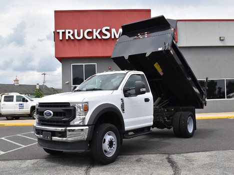 USED 2020 FORD F600 DUMP TRUCK #13323