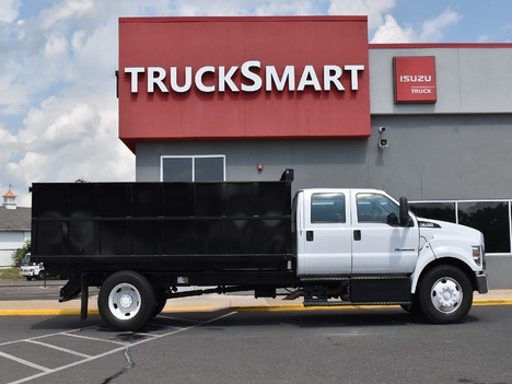 USED 2017 FORD F750 DUMP TRUCK #13336-11