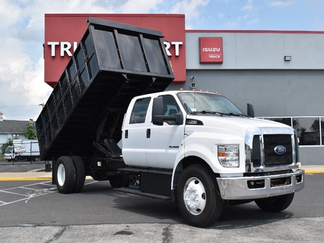 USED 2017 FORD F750 DUMP TRUCK #13336-3