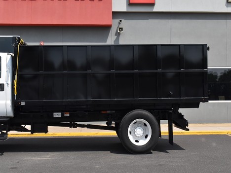 USED 2017 FORD F750 DUMP TRUCK #13336-8