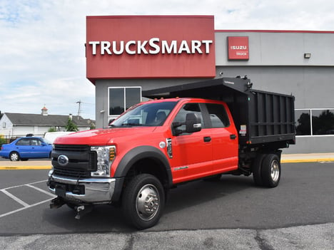 USED 2019 FORD F550 DUMP TRUCK #13351
