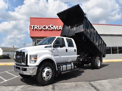 USED 2022 FORD F650 DUMP TRUCK #13386