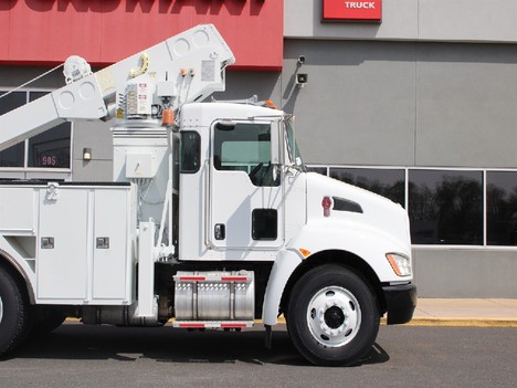 USED 2010 KENWORTH T370 BUCKET BOOM TRUCK #13390-13