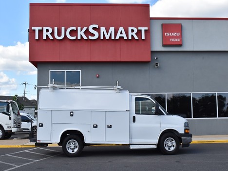 USED 2019 CHEVROLET EXPRESS 3500 SERVICE - UTILITY TRUCK #13399-13