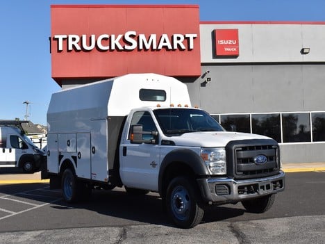 USED 2015 FORD F550 FUEL-LUBE TRUCK #13407-4