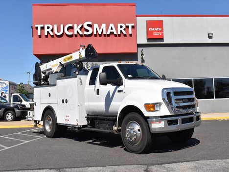 USED 2015 FORD F750 SERVICE - UTILITY TRUCK #13433