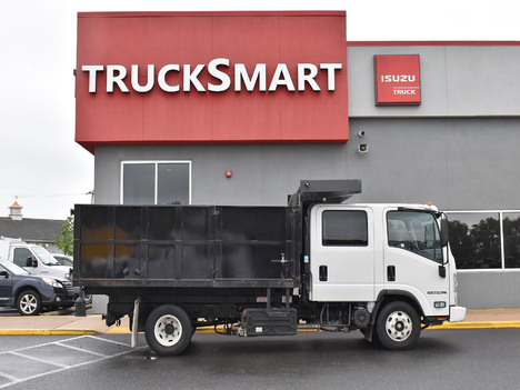 USED 2021 ISUZU NPR-HD DUMP TRUCK #13453-14