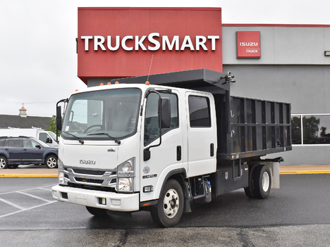 USED 2021 ISUZU NPR-HD DUMP TRUCK #13453-2