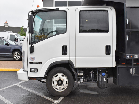 USED 2021 ISUZU NPR-HD LANDSCAPE TRUCK #13456-8