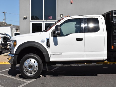 USED 2019 FORD F550 STAKE BODY TRUCK #13479-5