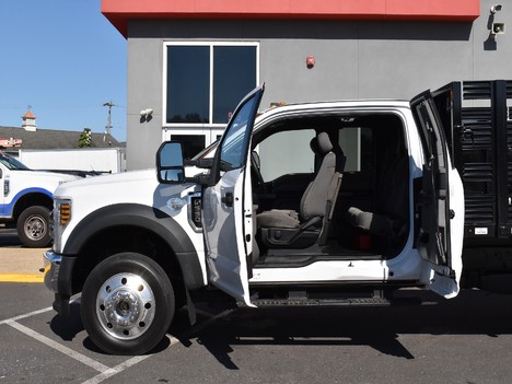 USED 2019 FORD F550 STAKE BODY TRUCK #13479-6