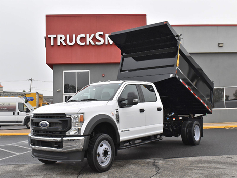 USED 2022 FORD F550 DUMP TRUCK #13487