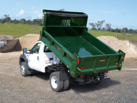 NEW RUGBY 9FT. MASON DUMP DUMP BODY TRUCK BODY #13520