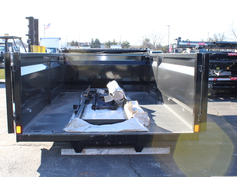 NEW SH TRUCK BODIES 14FT. STEEL LANDSCAPE DUMP BODY TRUCK BODY #13569-7