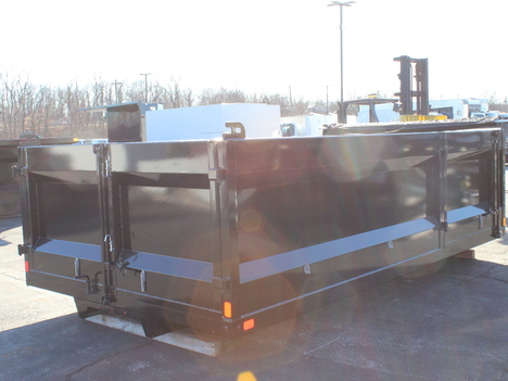 NEW SH TRUCK BODIES 14FT. STEEL LANDSCAPE DUMP BODY TRUCK BODY #13569-8