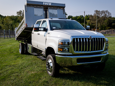 NEW VOTH BODIES 9'9 ALUMINUM DUMP DUMP BODY TRUCK BODY #13575-2