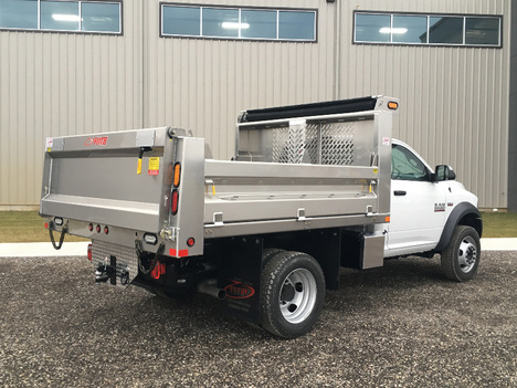 NEW VOTH BODIES 9'9 ALUMINUM DUMP DUMP BODY TRUCK BODY #13575-5