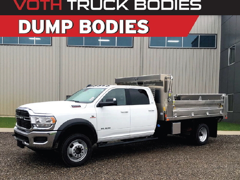 NEW VOTH BODIES 9'9 ALUMINUM DUMP DUMP BODY TRUCK BODY #13575-6
