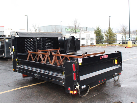 NEW VOTH BODIES 9'9FT. STEEL DUMP DUMP BODY TRUCK BODY #13579-4