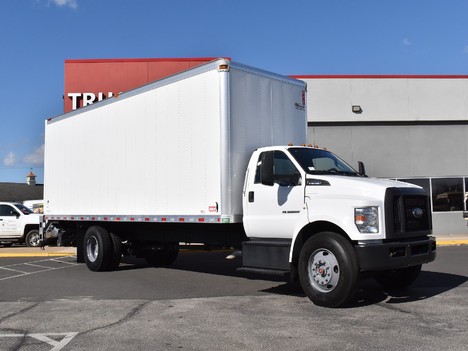USED 2022 FORD F750 BOX VAN TRUCK #13603-3