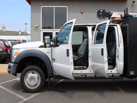 USED 2016 FORD F550 FLATBED TRUCK #13609-9