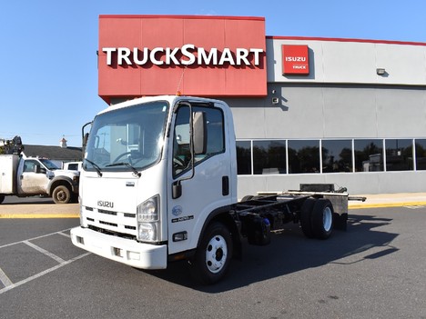 USED 2014 ISUZU NPR-HD CAB CHASSIS TRUCK #13616