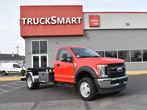 USED 2018 FORD F550 DUMP TRUCK #13622-4