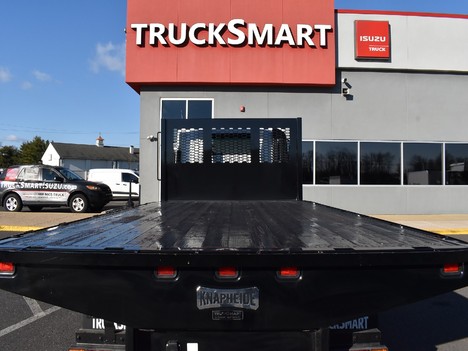 USED 2021 CHEVROLET 4500HD LCF FLATBED TRUCK #13624-11