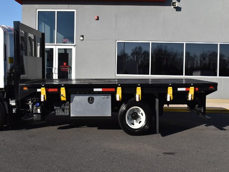 USED 2021 CHEVROLET 4500HD LCF FLATBED TRUCK #13624-6
