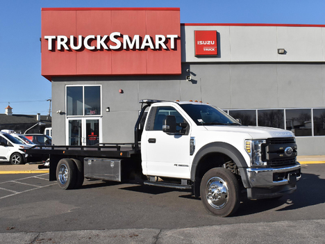 USED 2019 FORD F550 ROLLBACK TRUCK #13626