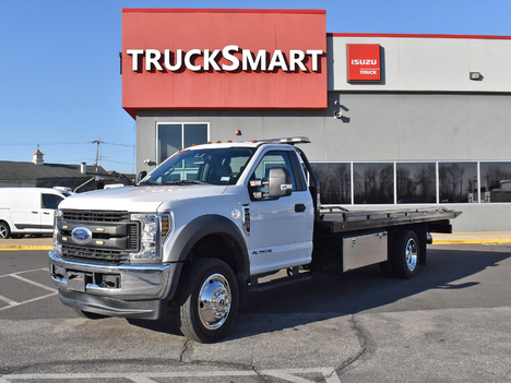 USED 2019 FORD F550 ROLLBACK TRUCK #13626-3